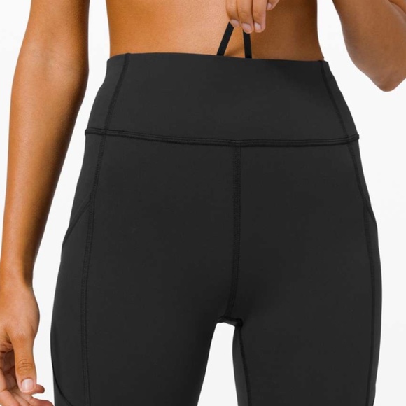 Lululemon Invigorate High-Rise Crop 23" Black, 8 - Picture 8 of 15
